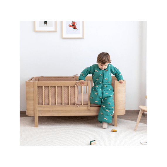 Bemini Bed Boxbumper Quilted Beige