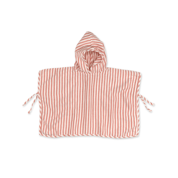 Bemini Poncho Tetra Stripe Carmin