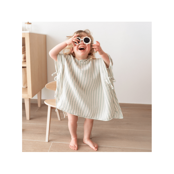 Bemini Poncho Tetra Stripe Relax