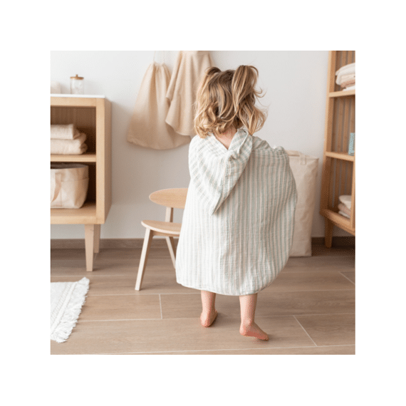 Bemini Poncho Tetra Stripe Relax