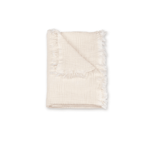 Bemini Deken Wieg 80x100 Tetra Cudly Ecru