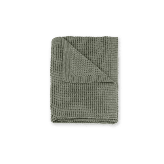 Bemini Deken Wieg 80x100 Knitted Khaki