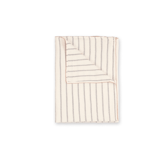 Bemini Deken Wieg 80x100 Tetra Tinny Stripe Grege