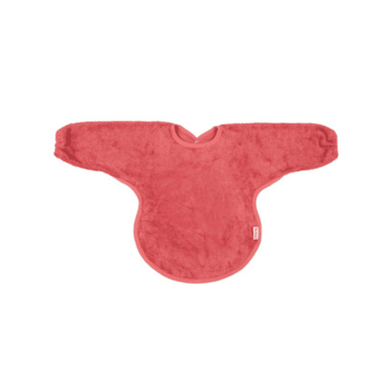 Timboo Slabbetje met Lange Mouwen Raspberry Rose