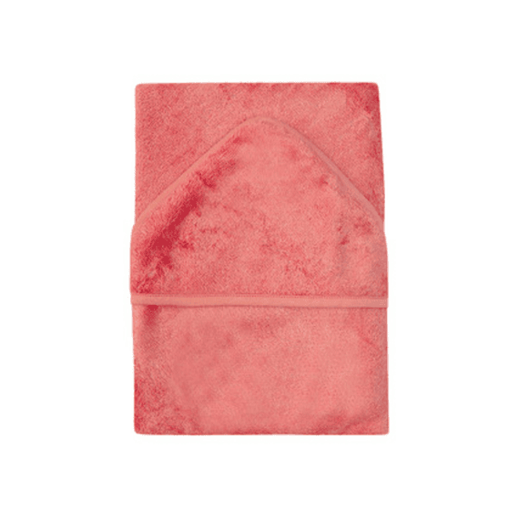 Timboo XXL Badcape 95 x 95 Raspberry Rose