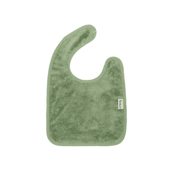Timboo Slabbetje met Drukknoop 26 x 38 Aloe Green