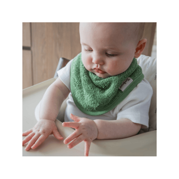 Timboo Dubbel Bandana Slabbetje Aloe Green
