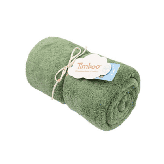Timboo Zomerdeken Bed / Handdoek 100 x 150 Aloe Green