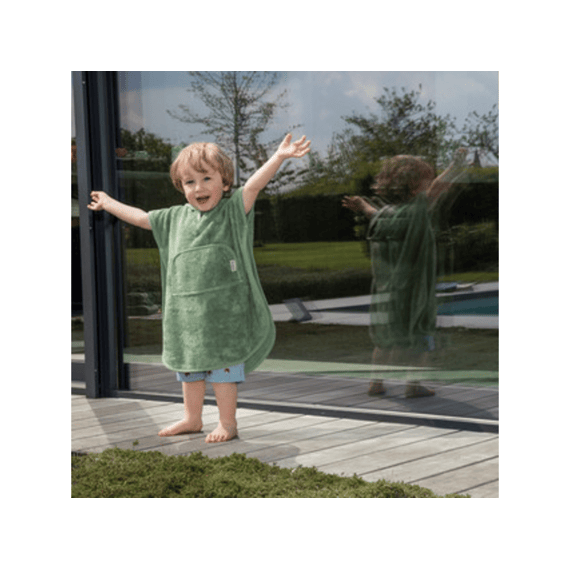 Timboo Poncho V-hals Aloe Green