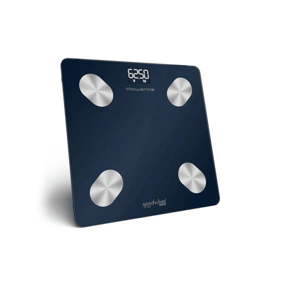 Rowenta Br9720f0 Goodvibes Life + 2.0 Badkamerweegschaal, Intuïtieve App, 15 Indicatoren