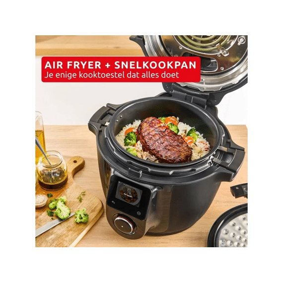 Moulinex Ce9828f0 Cookeo Infinity Slimme Hogedruk-multicooker + Airfryer