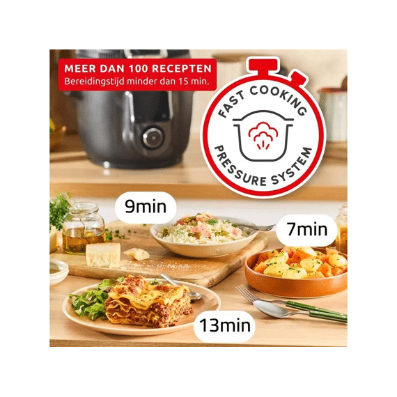 Moulinex Ce9828f0 Cookeo Infinity Slimme Hogedruk-multicooker + Airfryer