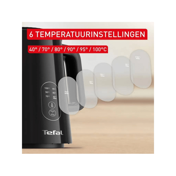 Tefal Ko6518e0 Waterkoker 1.5l Zwart