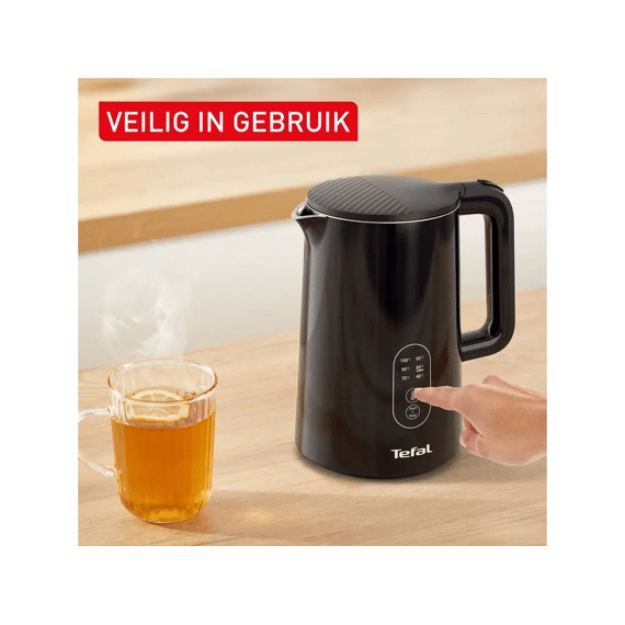 Tefal Ko6518e0 Waterkoker 1.5l Zwart