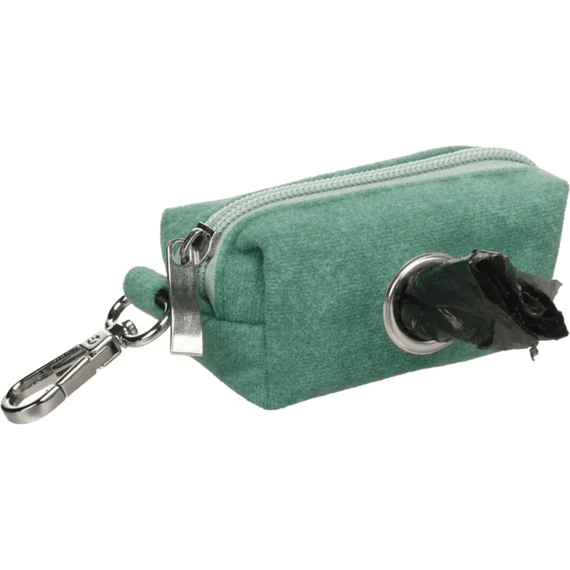 Flamingo Poepzakhouder Vilto Groen + 1 Rol  6x5,5x9cm