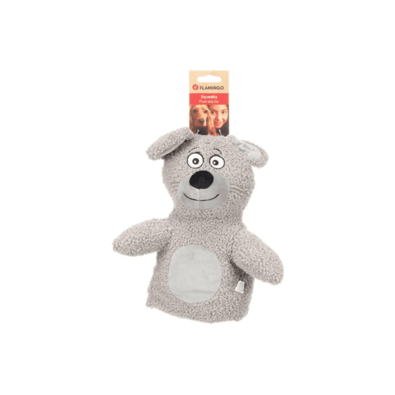 Flamingo Speelgoed Tishu Muis Grijs  28x13,5x32cm