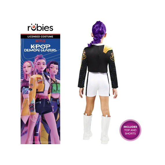 Kostuum K-pop Demon Hunters Hubrid Rumi Golden Large