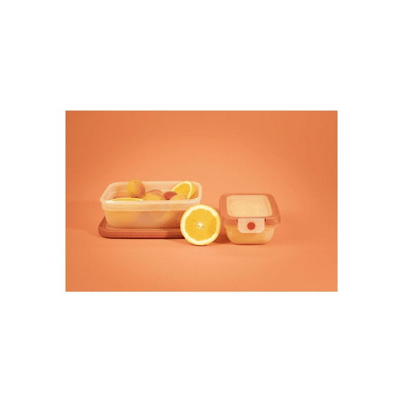 Tefal One Click Bewaardoos Rechthoekig 2,3l Oranje