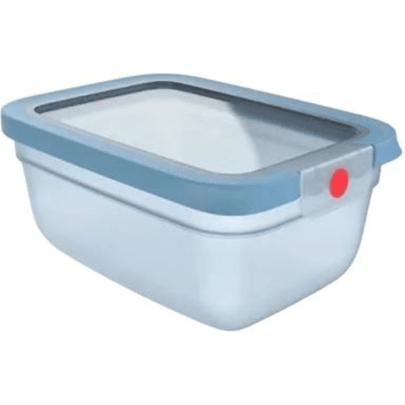 Tefal One Click Bewaardoos Rechthoekig 1,5l Blauw