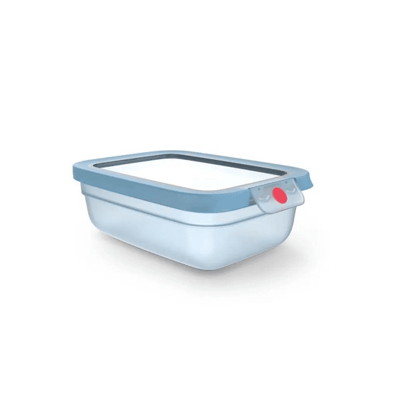 Tefal One Click Bewaardoos Rechthoekig 1,2l Blauw