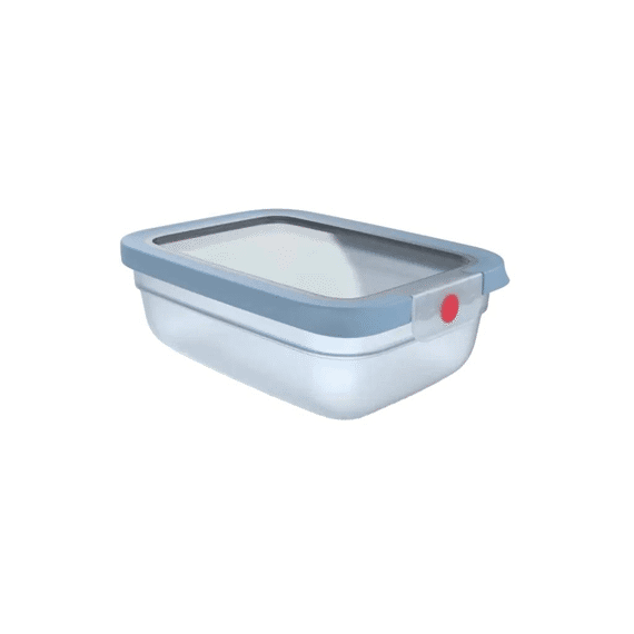 Tefal One Click Bewaardoos Rechthoekig 1,2l Blauw