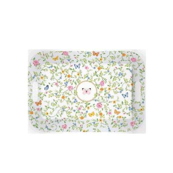 Dienblad Met Handvatten 47x33 Dancing Butterflies