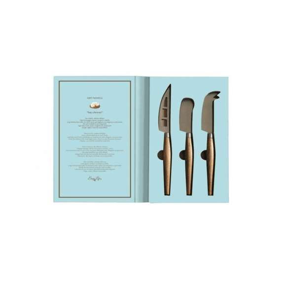 3-delige Set - Kaasmesjes In G.b. Gift Novels
