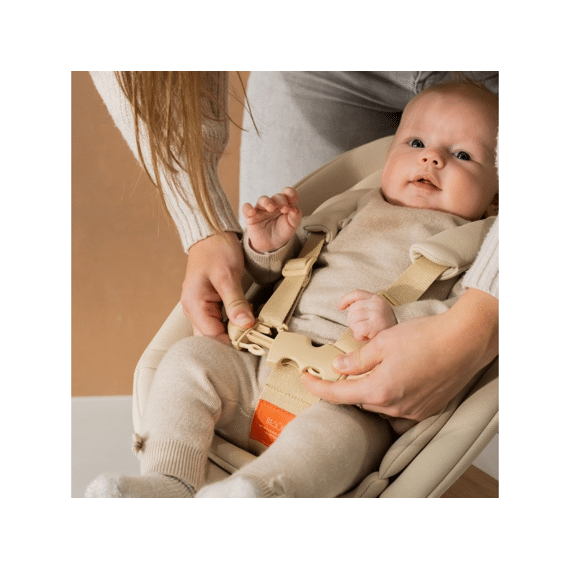 Kaos Klapp Newborn Seat Gerecycled Kunststof Mocca Brown