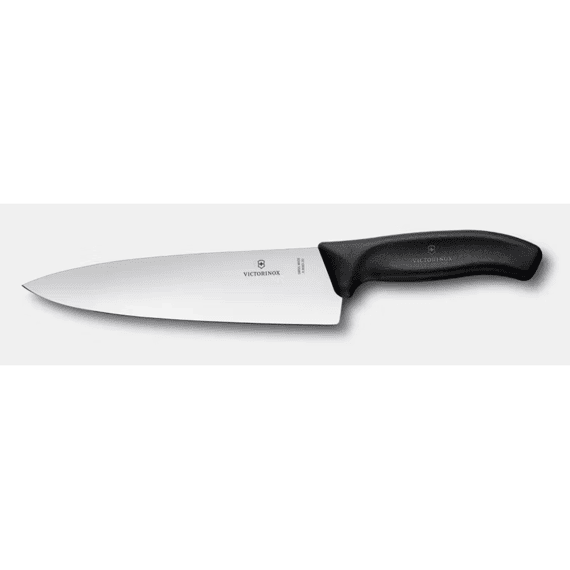 Victorinox Swiss Classic Chefmes Breed 20cm  Straight Black Blister