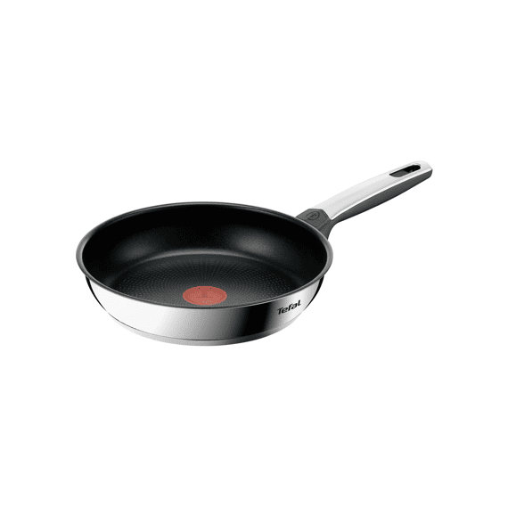 Tefal Emotion+ E3270444 24 Cm Braadpan, Premium Roestvrij Staal, Antiaanbakcoating