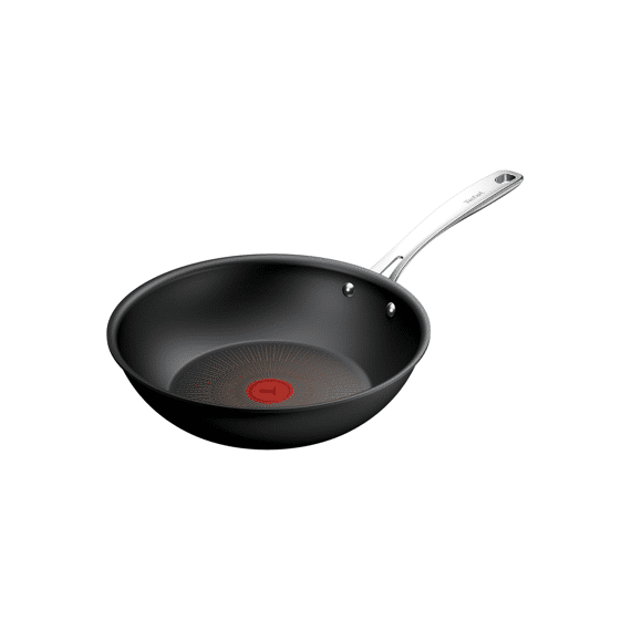Tefal Excellence+ G3301902 Wokpan 28 Cm, Fusioncore Anti-aanbakcoating, Inductie-compatibel