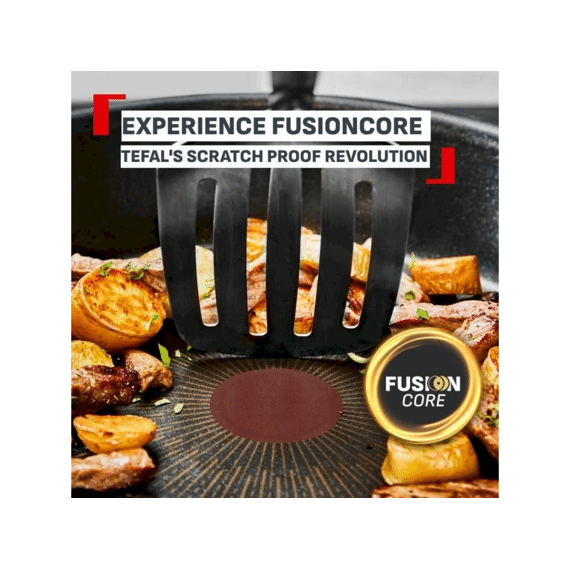 Tefal Excellence+ G3282343 Steelpan 18 Cm, Antiaanbakcoating, Inductie-compatibe