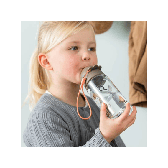 Done By Deer Drinkfles Met Rietje Tiny Trails Sand 350 Ml