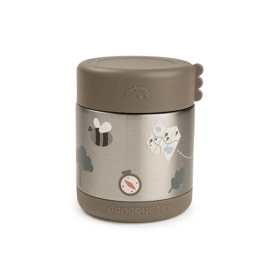 Done By Deer Geïsoleerde Voedselpot Tiny Trails Sand 300 Ml