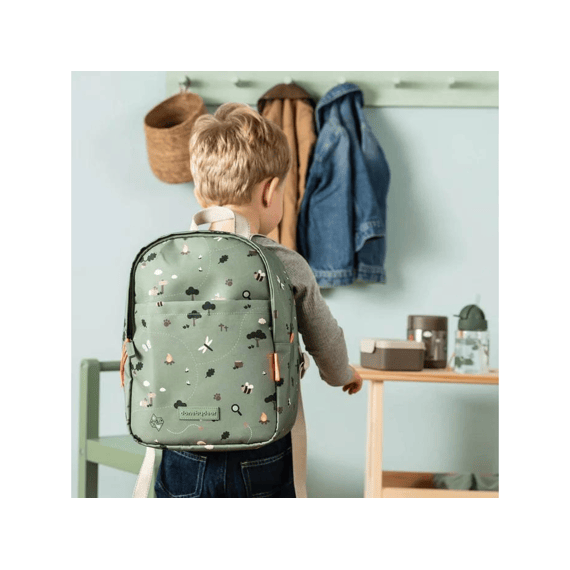 Done By Deer Kids Rugzak Tiny Trails Green 7,5 L