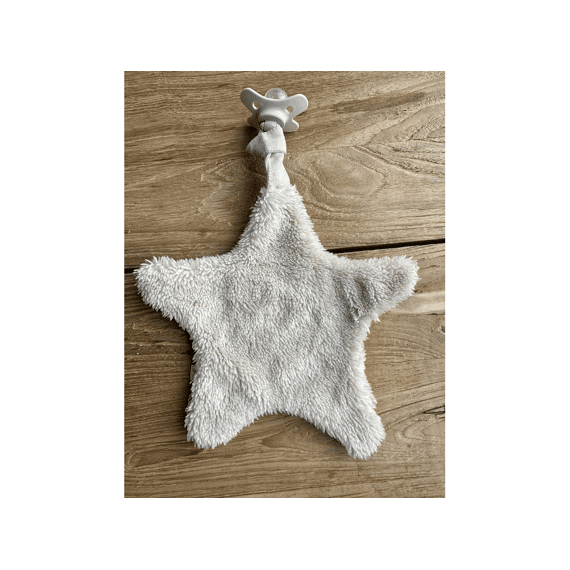 Living Nature Fopspeendoekje Ster Cosy