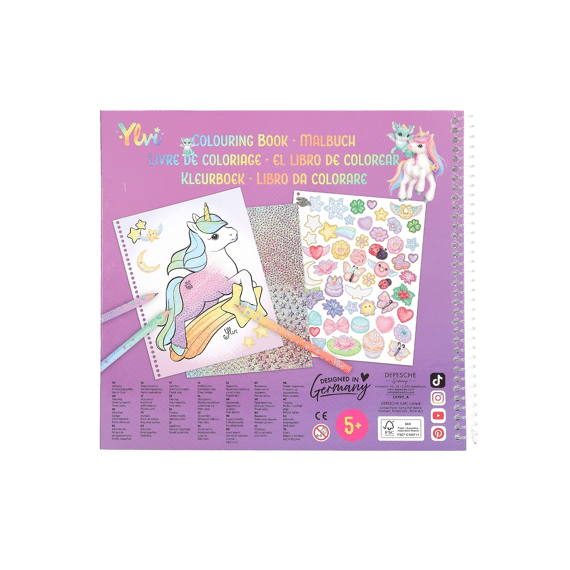 Ylvi Geluksdraak Kleurboek