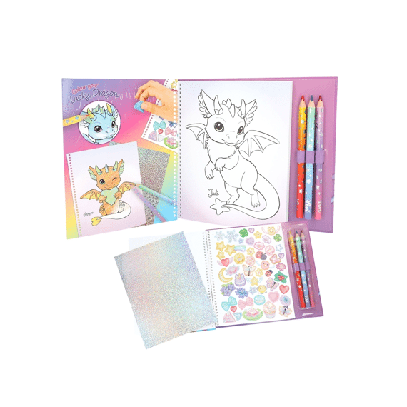 Ylvi Geluksdraak Kleurboek