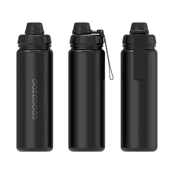 Coocazoo Drinkfles Rvs 700ml Black