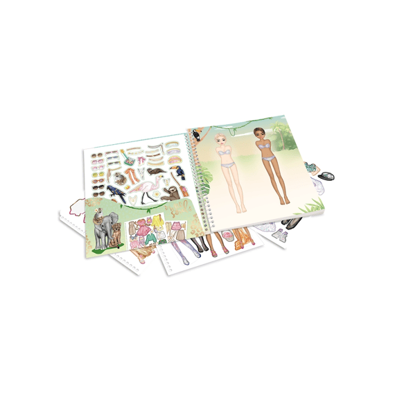 Topmodel Dress Me Up Stickerboek