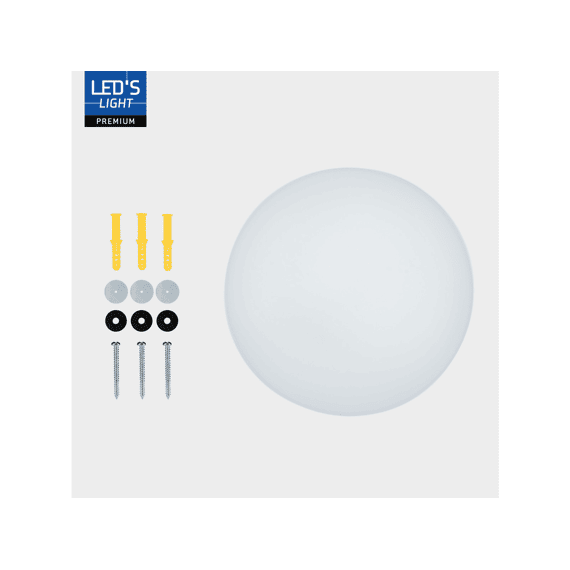 Leds Work Plafondarmatuur - 16w 2880lm 3000k/4000k/6000k - 300mm8w / 11w / 16w