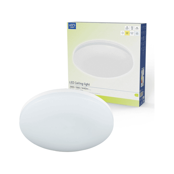 Leds Work Plafondarmatuur - 16w 2880lm 3000k/4000k/6000k - 300mm8w / 11w / 16w