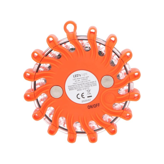 Leds Light Veiligheidslicht Rood Cr123a