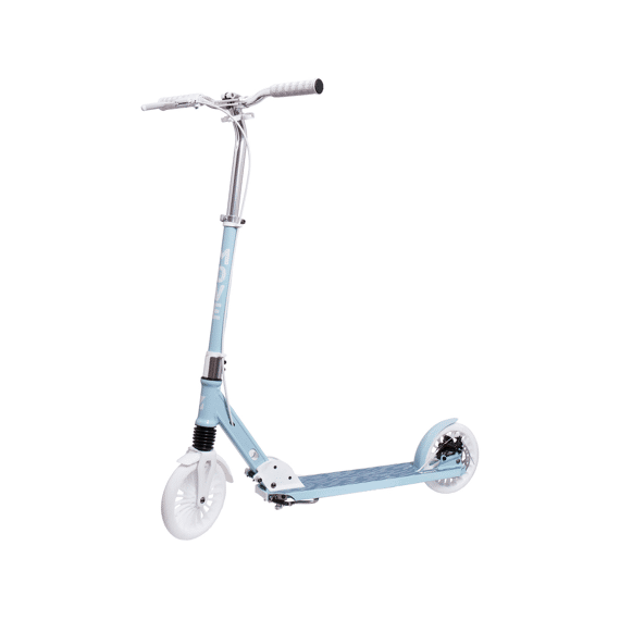 Move Step Scooter Met Rem Dlx Disk Retro Blue