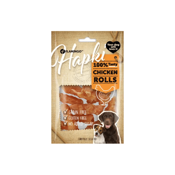 Hapki Kippenrolletjes 85g