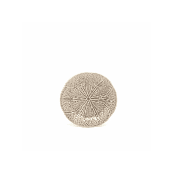 Koolblad Dessertbord Ø20.5cm Beige