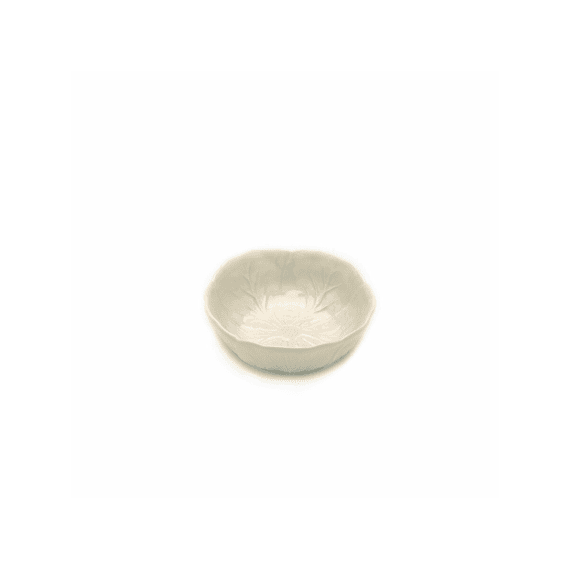 Koolblad Kom Xs Ø12cm Wit