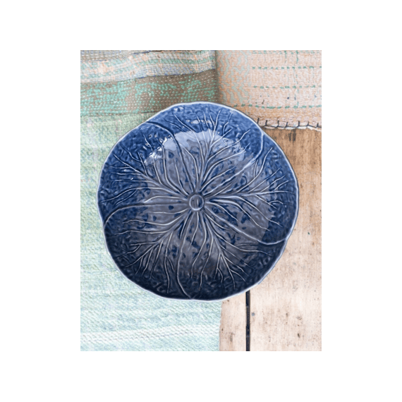 Koolblad Schaal M Ø22.5cm Delfts Blauw