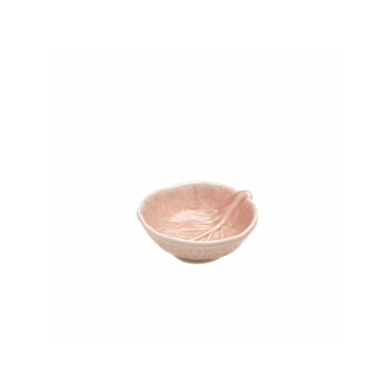 Koolblad Zoutbakje Ø8cm Poeder Roze