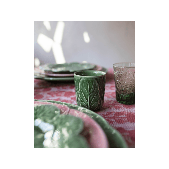Koolblad Koffiekop Ø7cm Groen